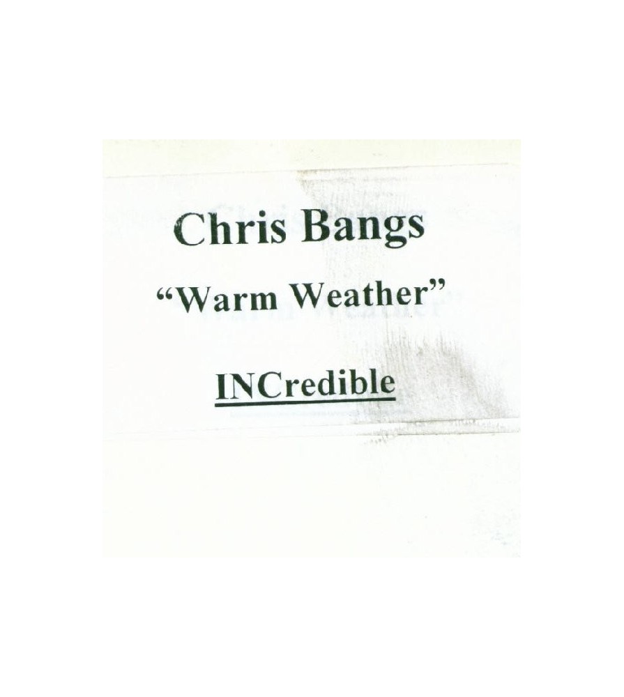 Chris Bangs – Warm Weather (2 MANO,MELODIA + BASE  DEL 2000¡¡)