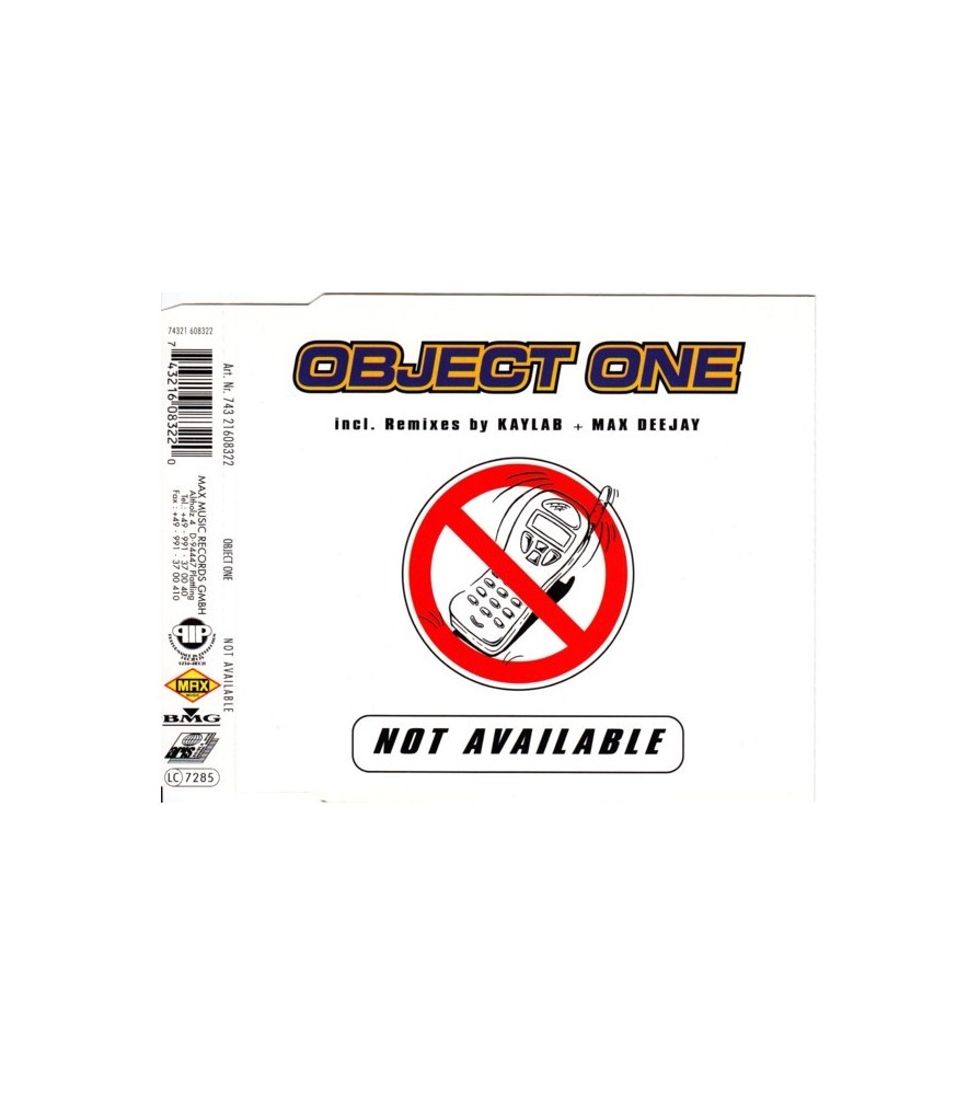 Object One – Not Available (2 MANO,REMEMBER 90'S¡)