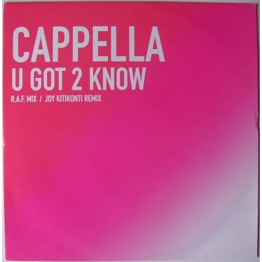 Cappella – U Got 2 Know (2 MANO,REMIXES¡¡)