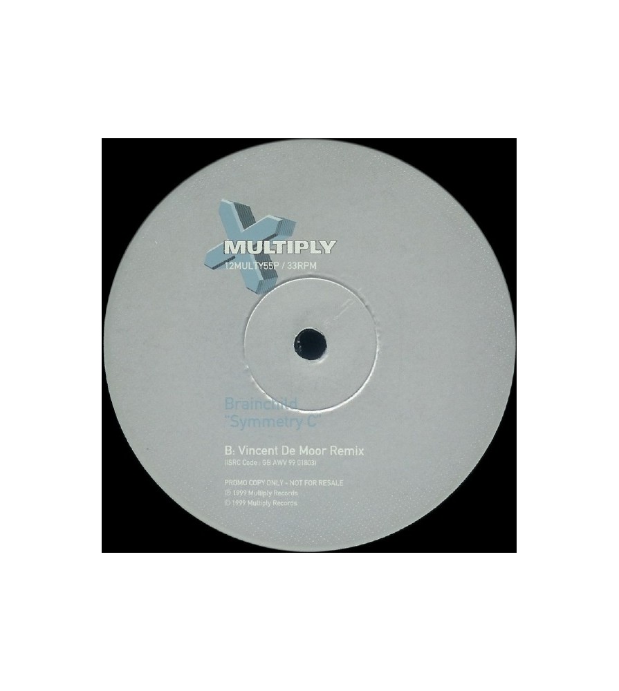 Brainchild – Symmetry C (2 MANO,TEMAZO DEL 99 BUSCADISIMO¡ DISCO DOBLE¡)