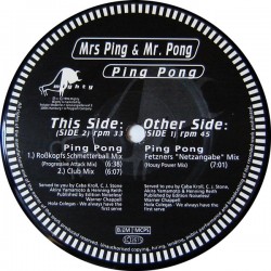 Mrs. Ping & Mr. Pong – Ping Pong (2 MANO,MELODIA + BASE DEL 96¡)