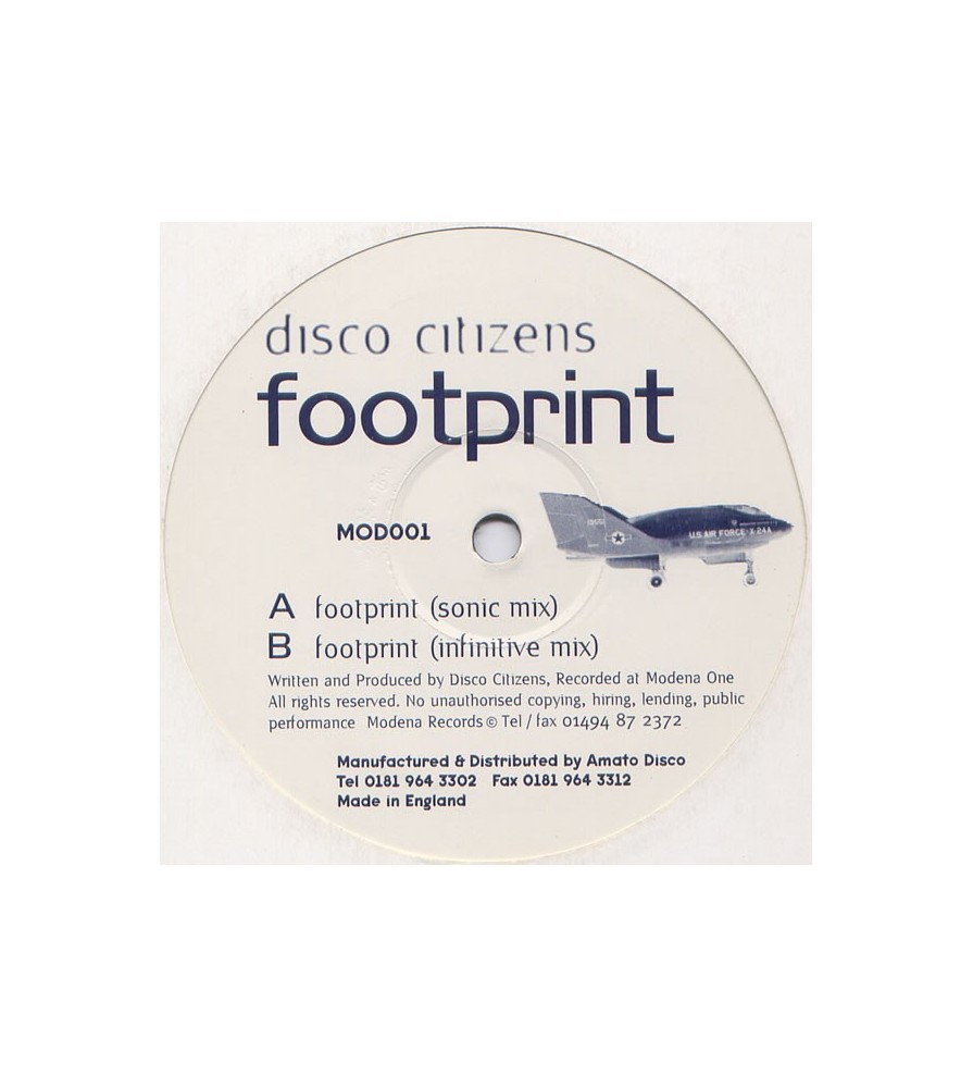 Disco Citizens – Footprint (MELODIA DEL 97,EDICIÓN ORIGINAL¡)
