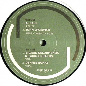 Varios - OMEGA AUDIO 13 (2 MANO,TECHNO¡)