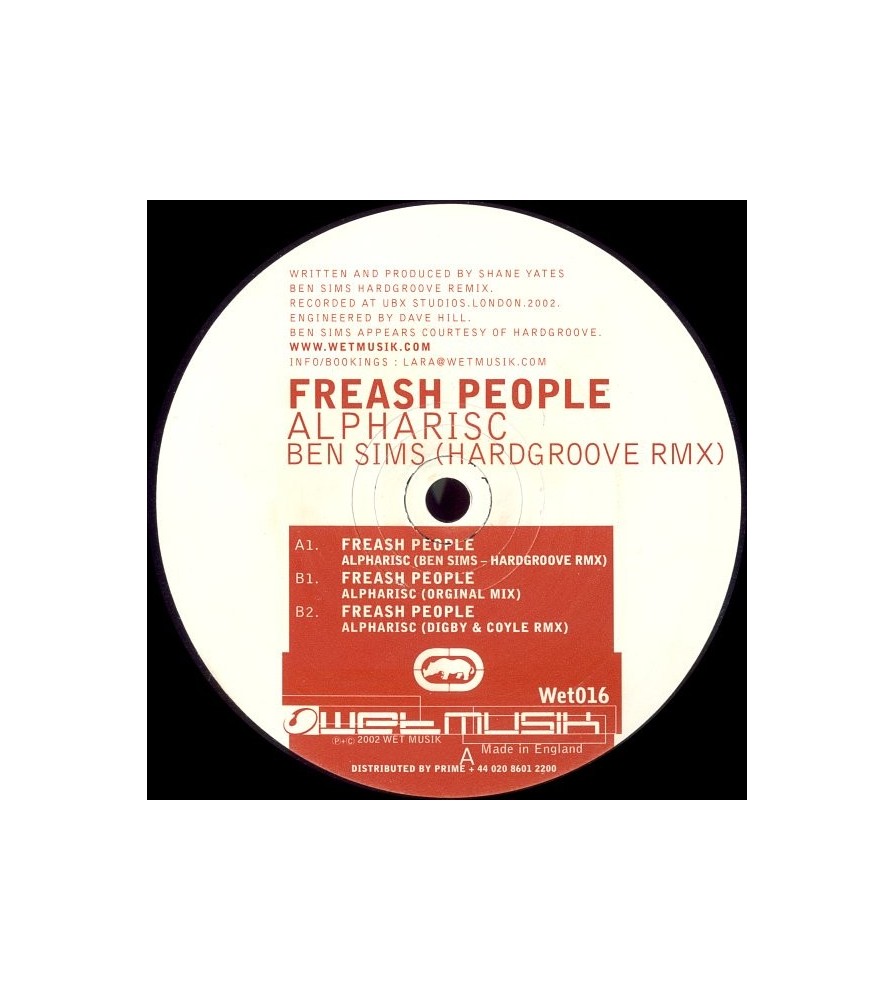 Alpharisc – Fresh People (2 MANO,TECHNO)