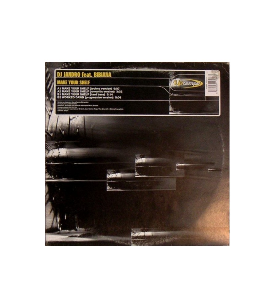 DJ Jandro Feat. Bibiana – Make Your Shelf (MAKINA,NUEVO)