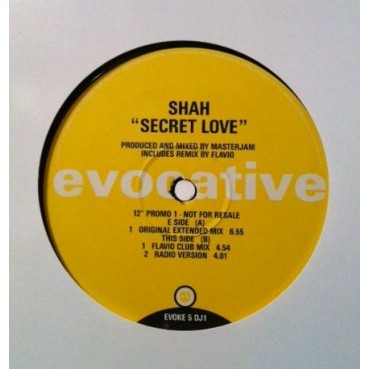 Shah  - Secret Love(DISCO ORIGINAL A UNA CARA,BRUTAL¡¡)