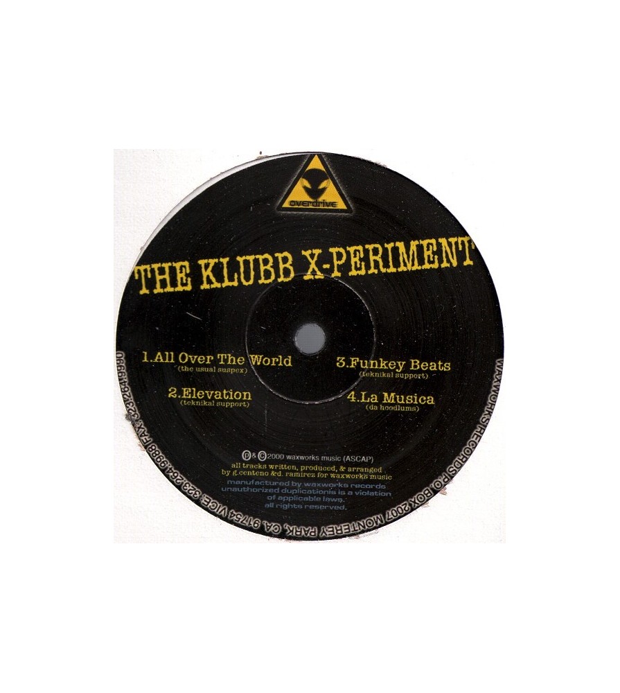 The Klubb X-Periment (2 MANO,HARDHOUSE¡)