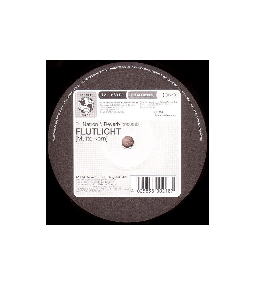 DJ Natron & Reverb Present Flutlicht – Mutterkorn (2 MANO,MELODIÓN COLISEUM¡)