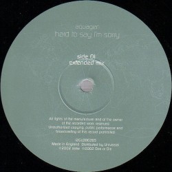 Aquagen - Hard To Say I'm Sorry(TEMAZO REMEMBER¡¡)