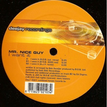 Mr. Nice Guy – I Want It (NUEVO,BASE REMEMBER¡)