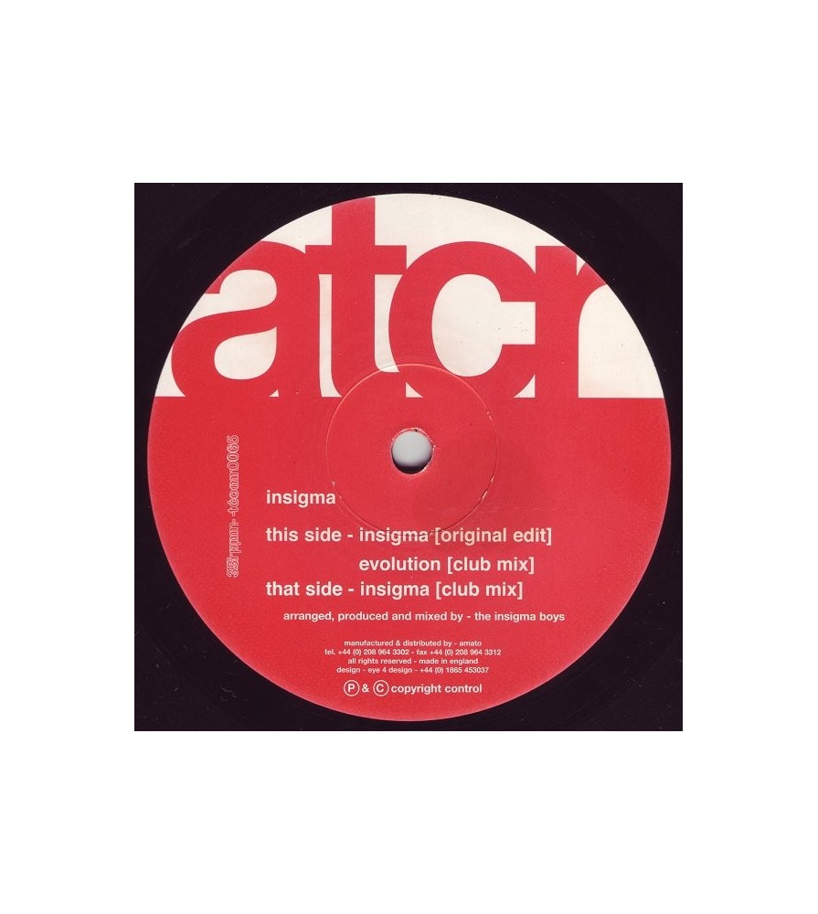 Insigma – Insigma / Evolution (2 MANO,MELODIAS AÑ0 2000¡)