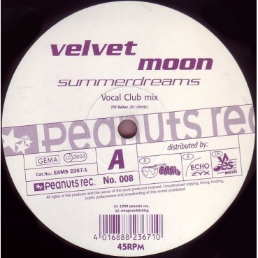 Velvet Moon – Summerdreams (2 MANO,COMO NUEVO¡)