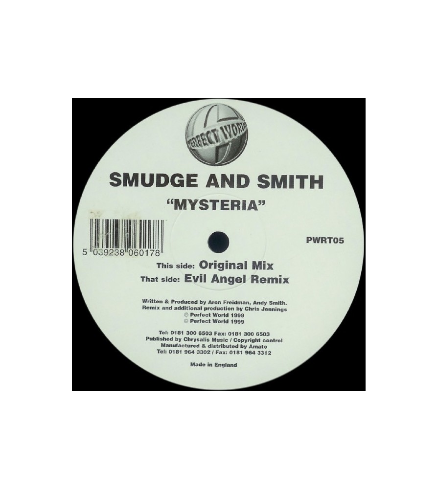 Smudge & Smith – Mysteria (MELODIA DEL99,NUEVECITA¡)