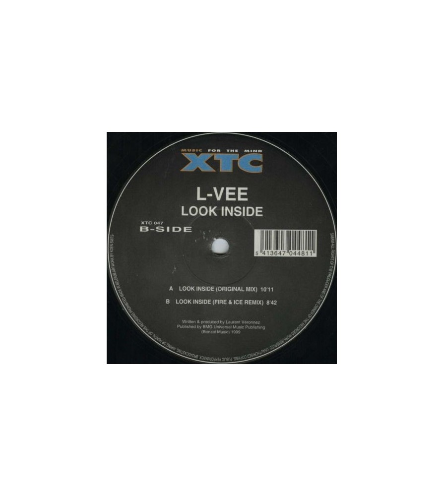 L-Vee – Look Inside (2 MANO,SELLO XTC.MELODIA)