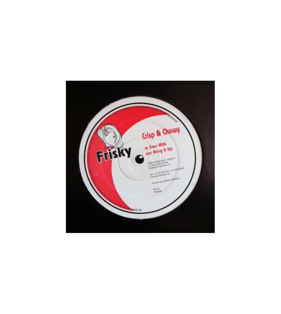 Crisp & Chewy – Sour Milk / Bring It Up (2 MANO,HARDHOUSE.COMO NUEVO¡¡)