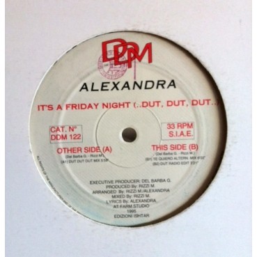 Alexandra – It's Friday Night (2 MANO,CANTADO ITALO MUY BUENO¡)