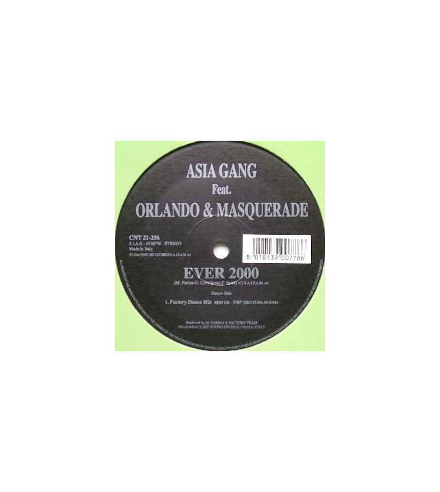 Asia Gang Feat. Orlando  & Masquerade  – Ever 2000 (2 MANO,TEMAZO ITALO¡¡)