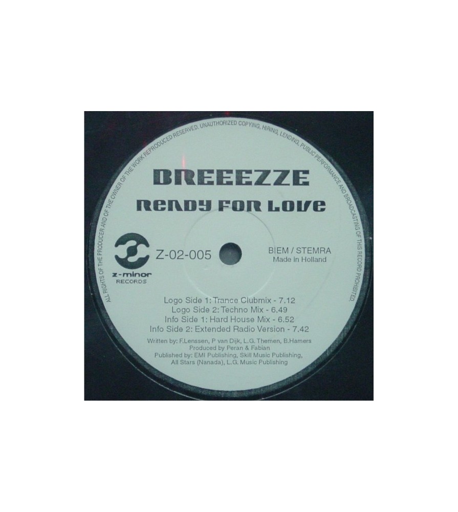 Breeezze – Ready For Love (MELODIÓN RADICAL¡¡)