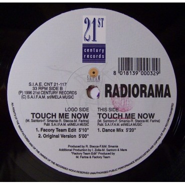 Radiorama - Touch Me Now 