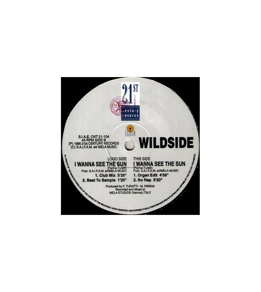 Wildside – I Wanna See The Sun 