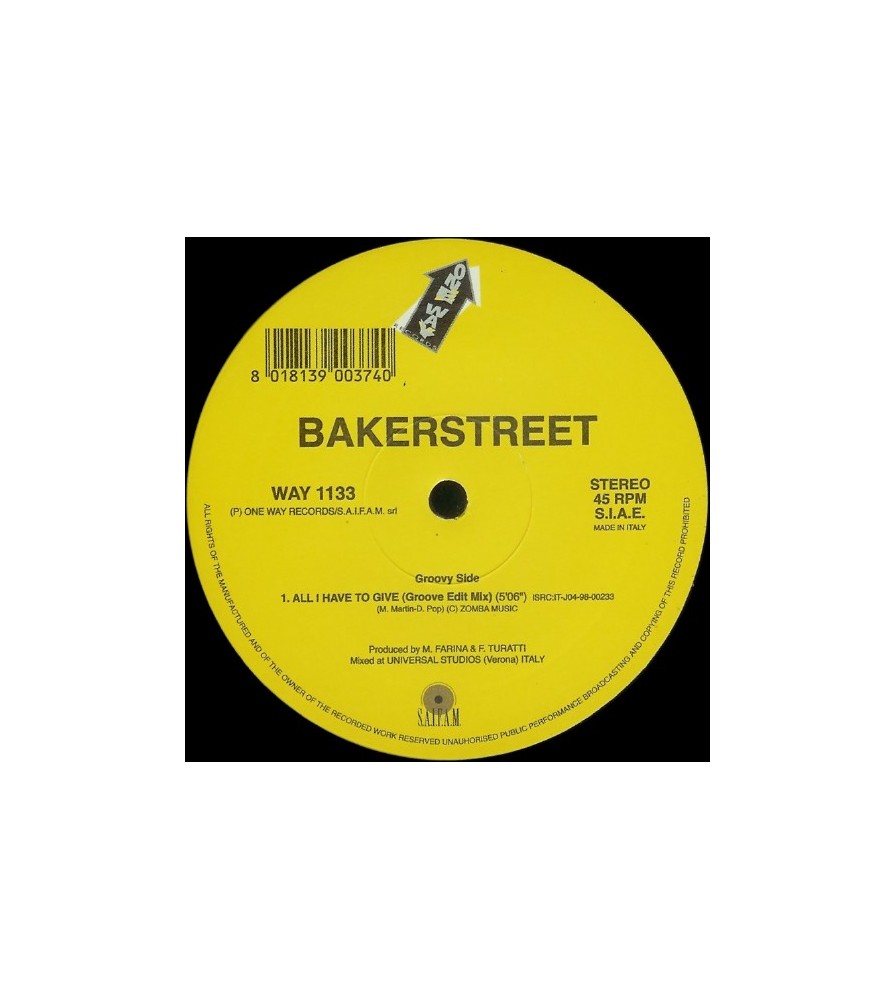 Bakerstreet – All I Have To Give