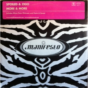 Spoiled & Zigo – More & More (DISCO DOBLE) Spoiled & Zigo – More & More (DISCO DOBLE)