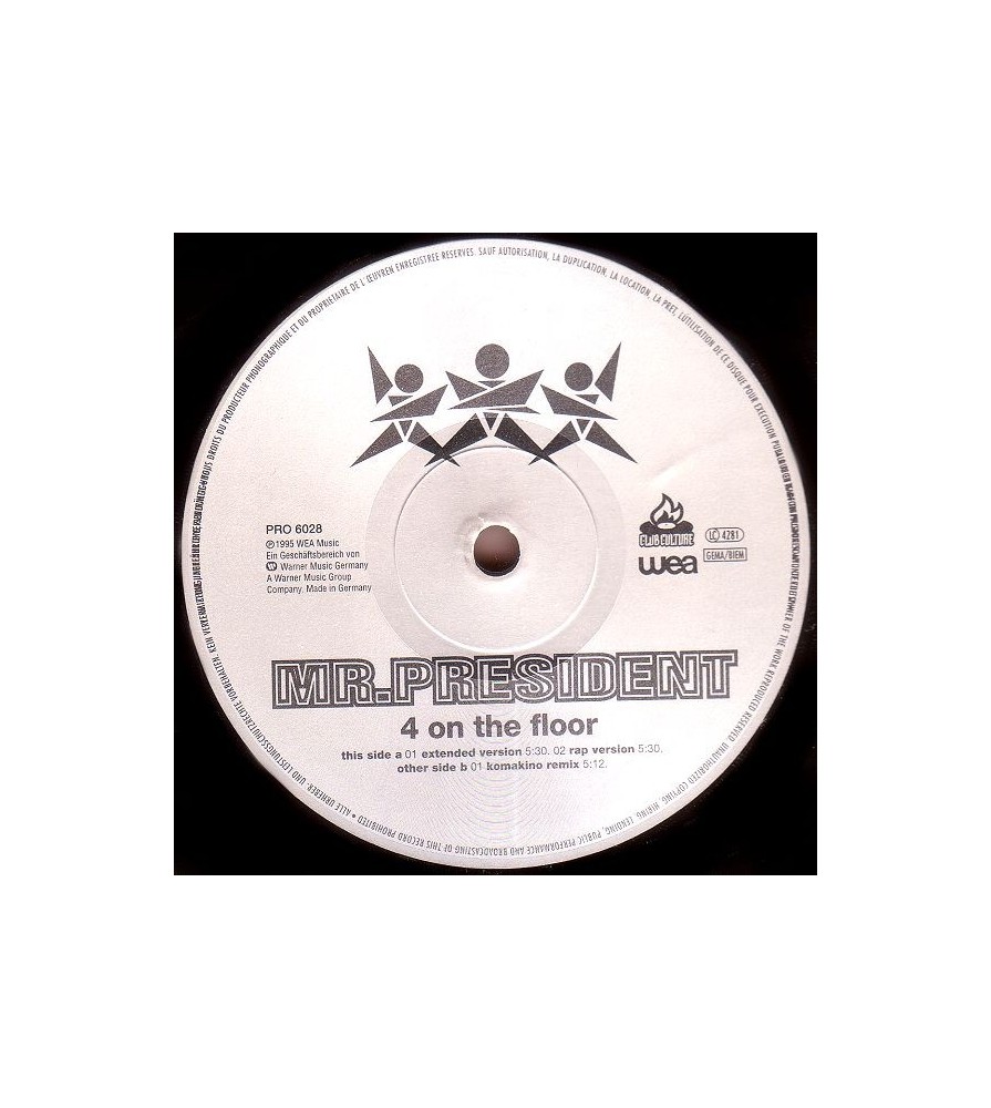 Mr President – 4 On The Floor