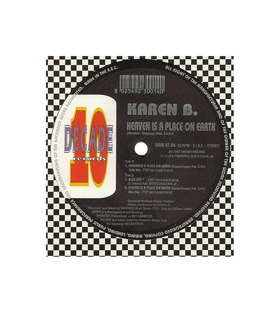 Karen B – Heaven Is A Place On Earth 