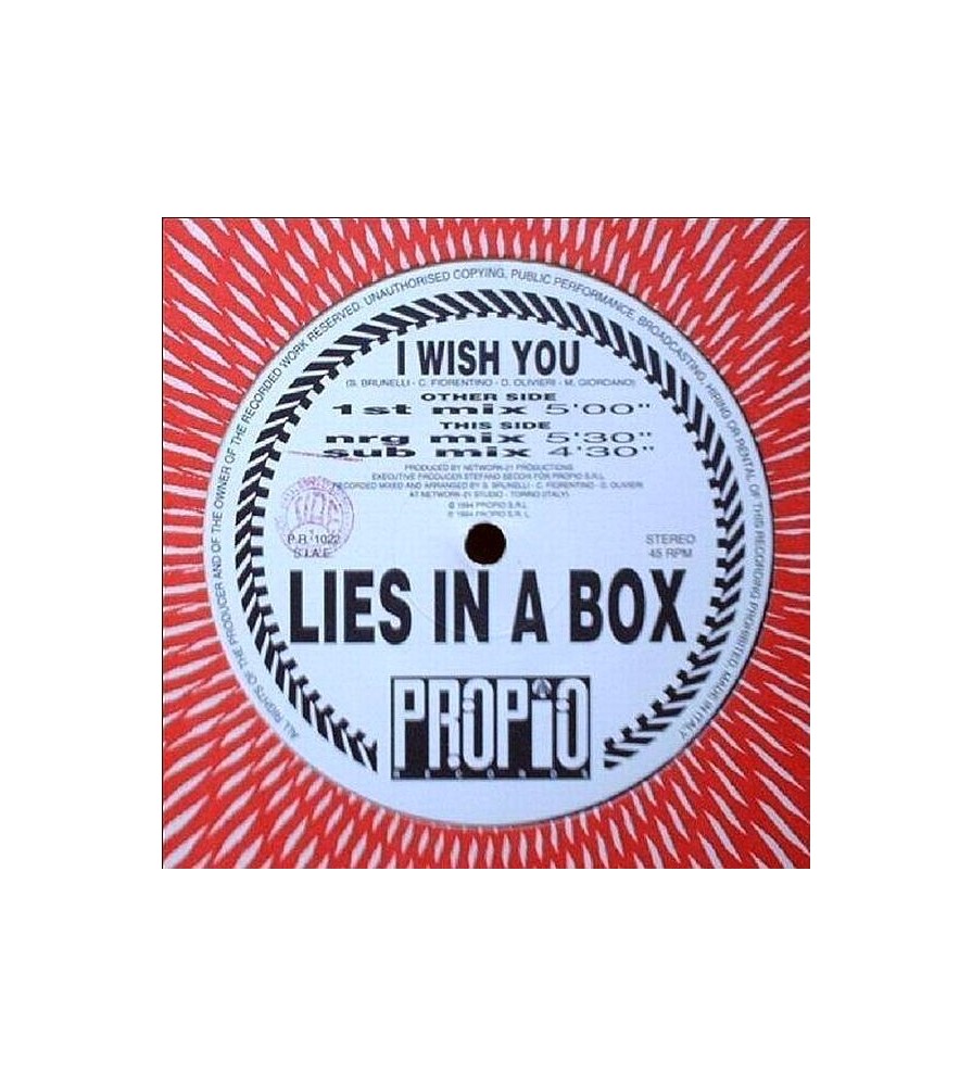 Lies In A Box – I Wish You 