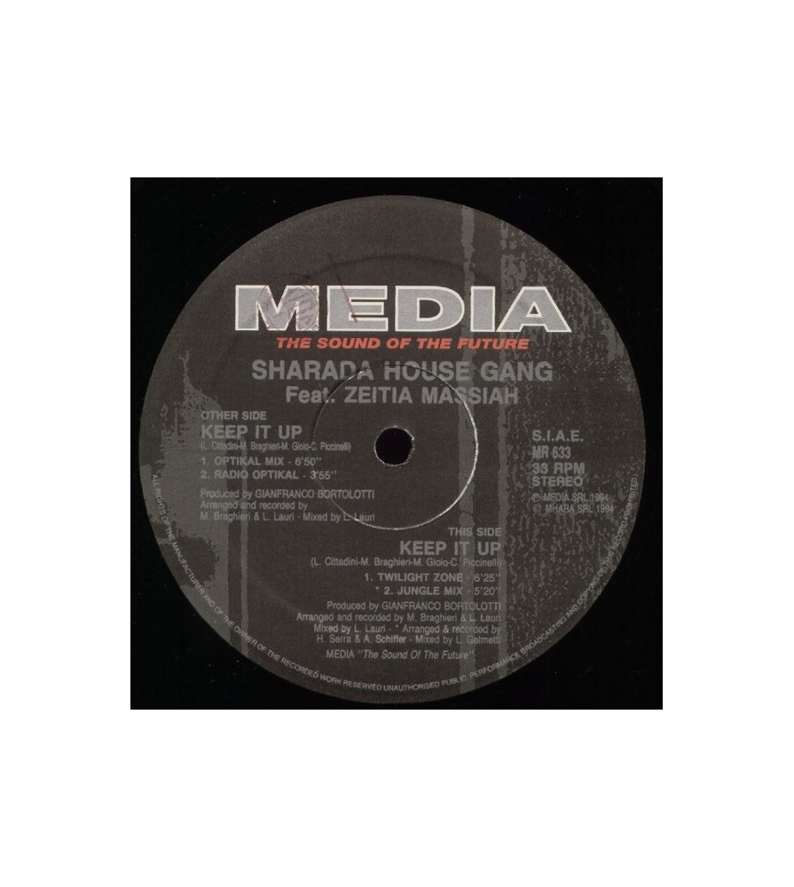 Sharada House Gang Feat. Zeitia Massiah – Keep It Up 